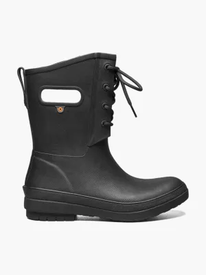 Bogs Amanda Lace Waterproof Boot in Black