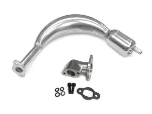 79cc Expansion Chamber Banana Muffler with Adapter