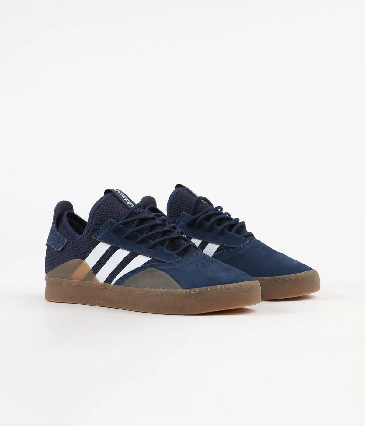 Adidas 3ST.001 Shoes - Collegiate Navy / FTW White / Gum4