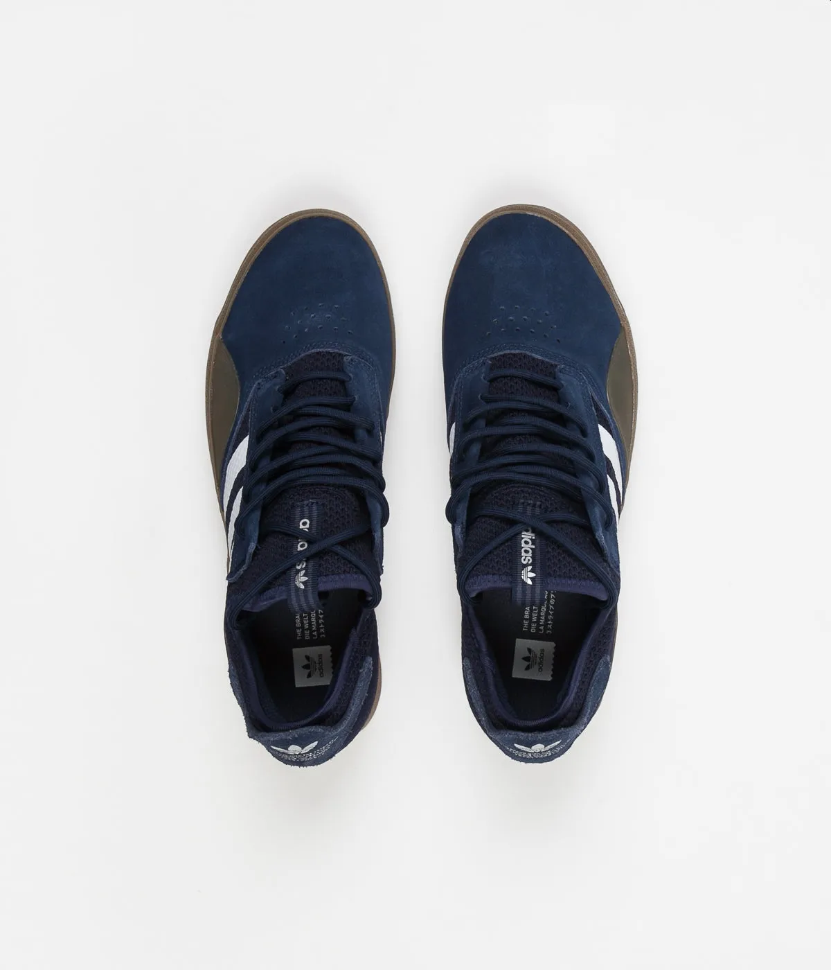 Adidas 3ST.001 Shoes - Collegiate Navy / FTW White / Gum4