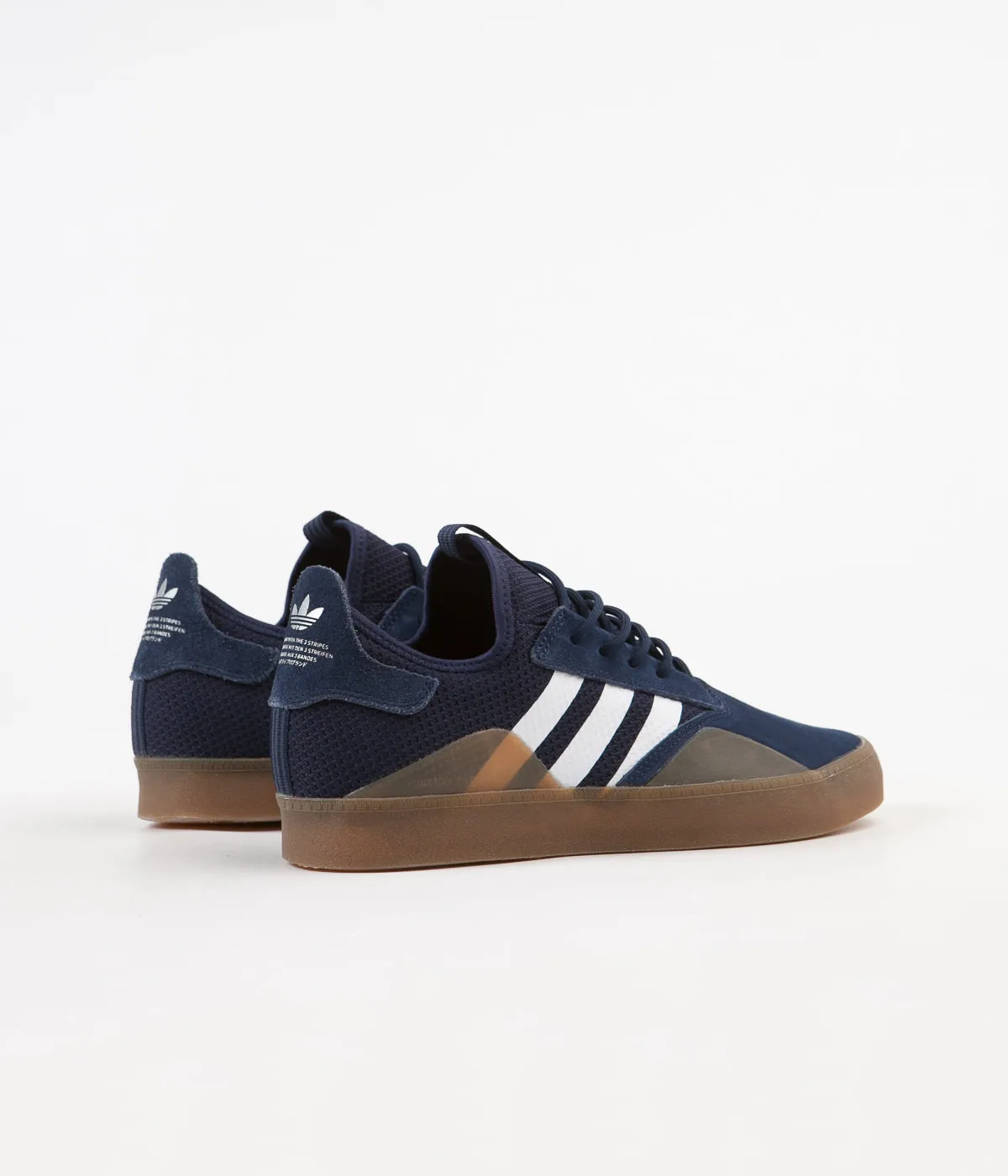 Adidas 3ST.001 Shoes - Collegiate Navy / FTW White / Gum4