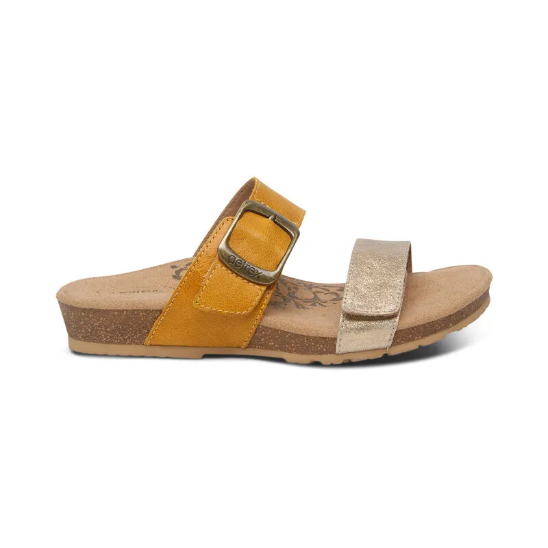 Aetrex Daisy Adjustable Slide Women's