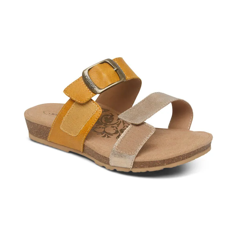 Aetrex Daisy Adjustable Slide Women's