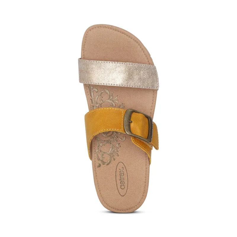 Aetrex Daisy Adjustable Slide Women's