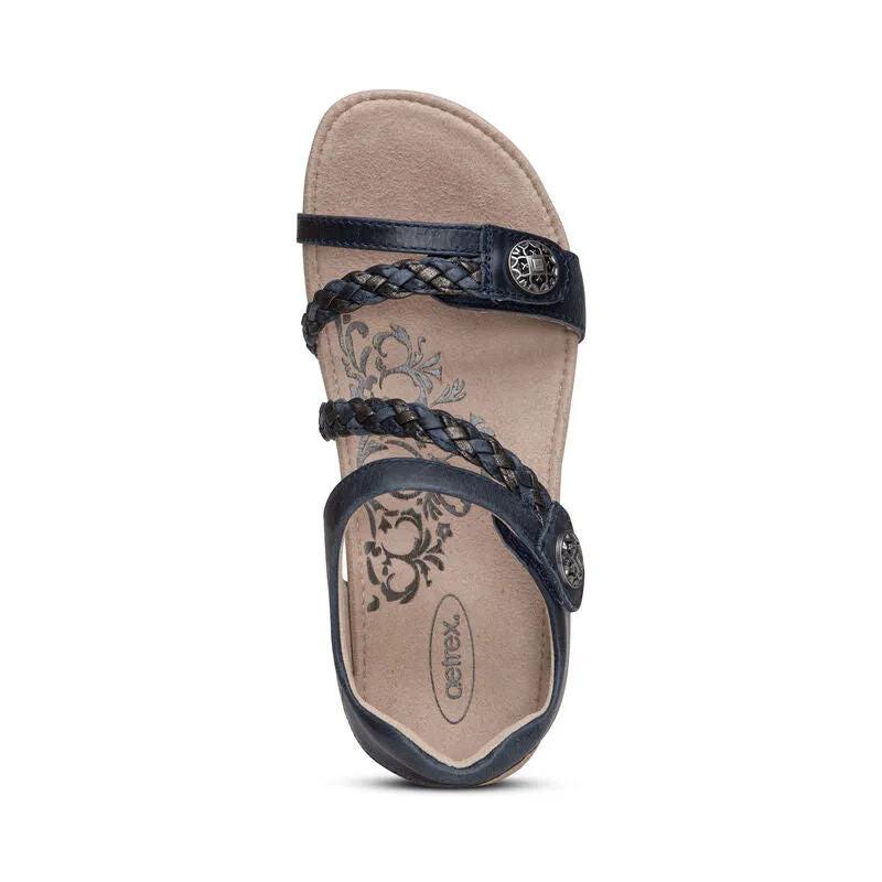 Aetrex Women's Jillian Navy