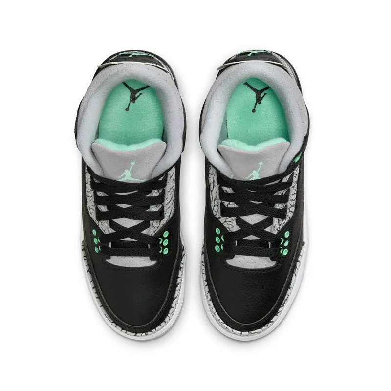 Air Jordan 3 Retro "Green Glow" Grade school