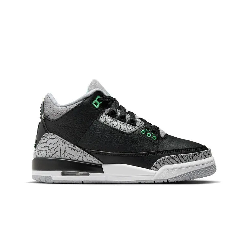 Air Jordan 3 Retro "Green Glow" Grade school