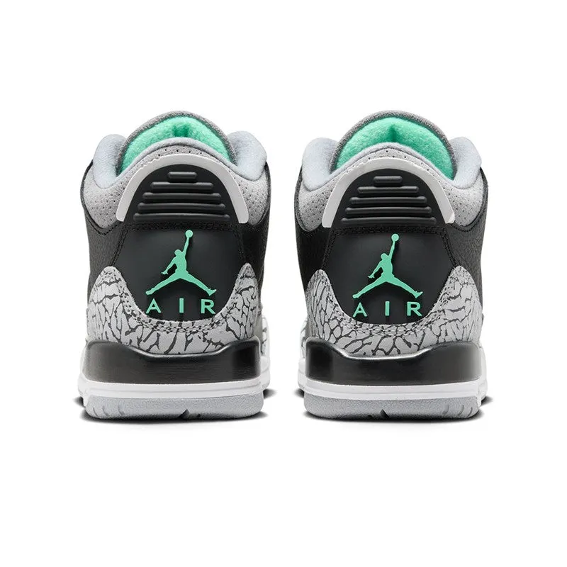 Air Jordan 3 Retro "Green Glow" Grade school