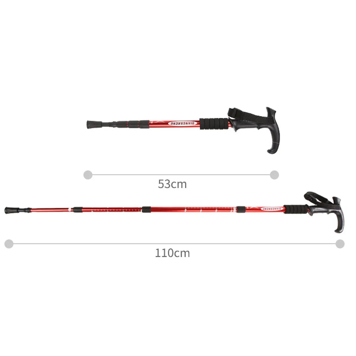 Alba Trekking Pole Aluminum Walking Stick