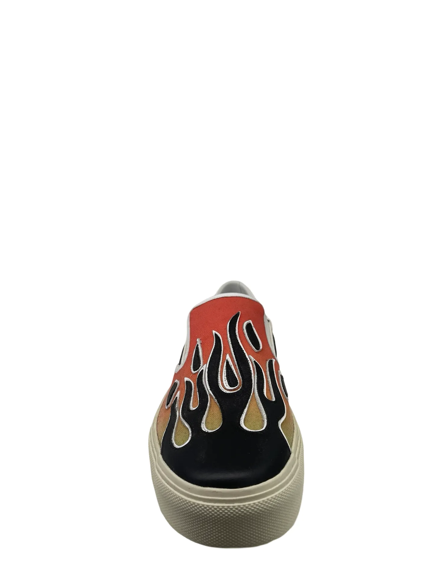 Amiri Flame Print Slip On Sneakers. Size: 44