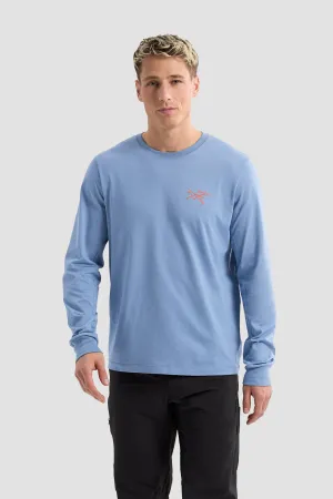 Arc'teryx Men's Arc Bird Logo LS in Stone wash