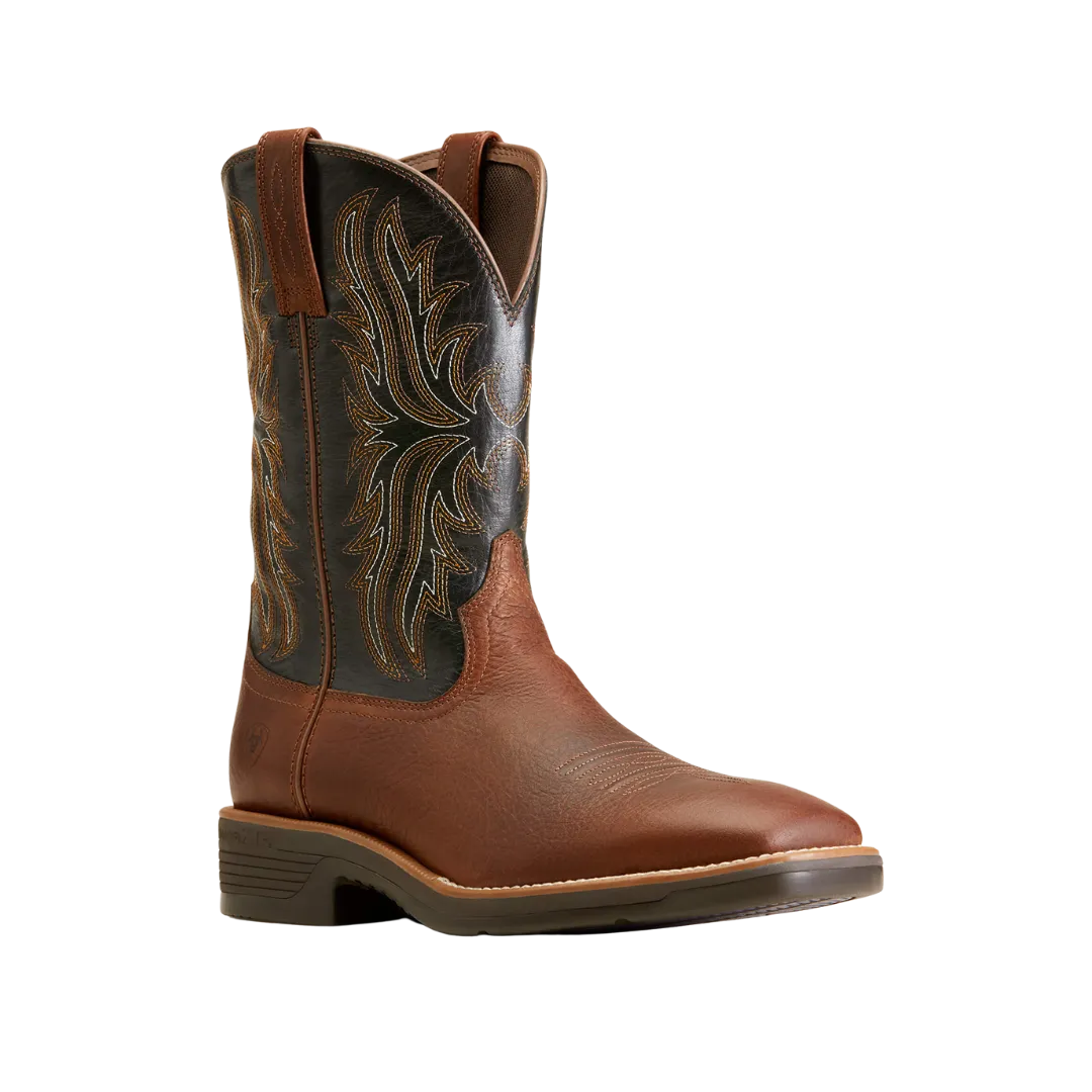 Ariat Men's Ridgeback Deepest Clay & Western Black Boots