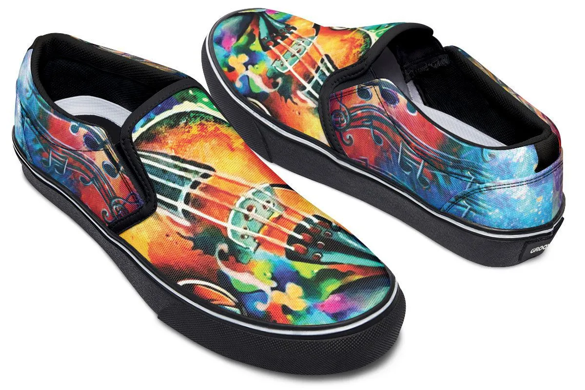 Artistic Violin Slip-On Shoes