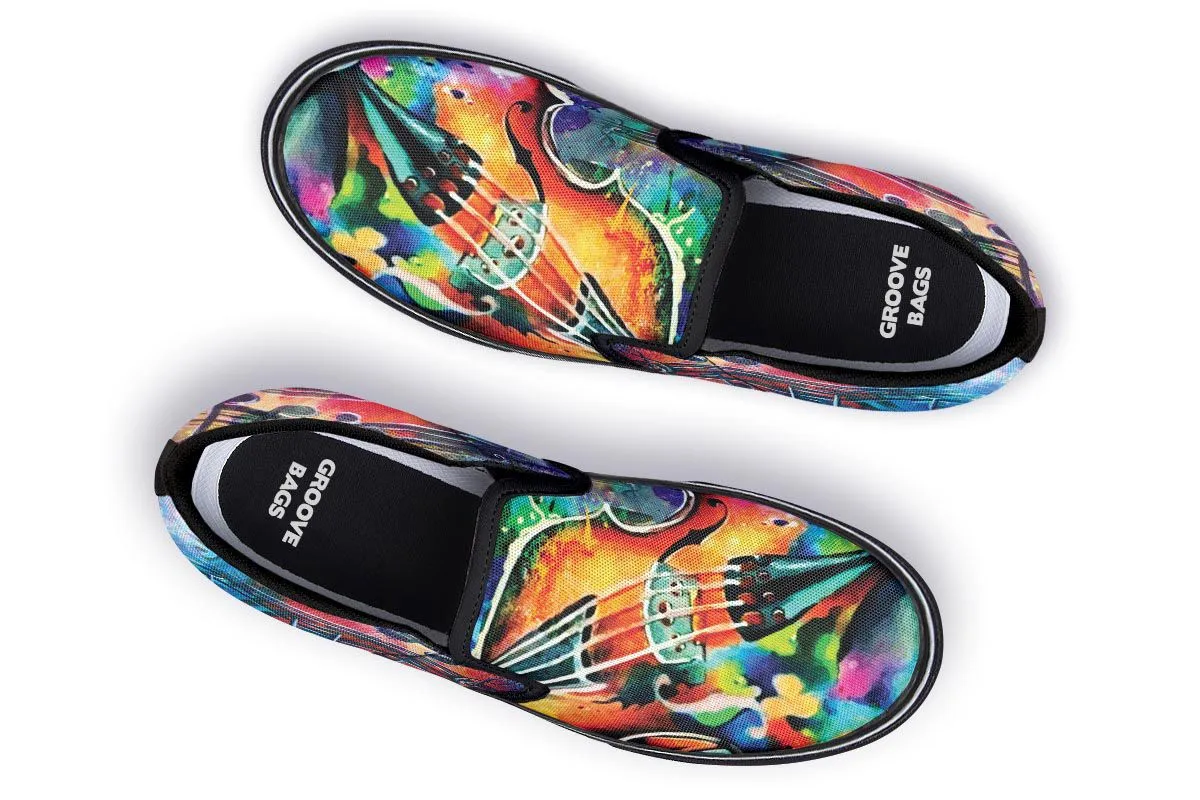 Artistic Violin Slip-On Shoes