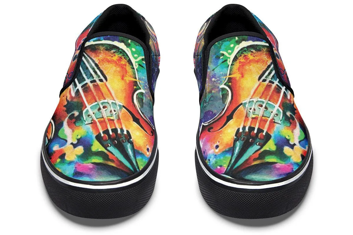 Artistic Violin Slip-On Shoes