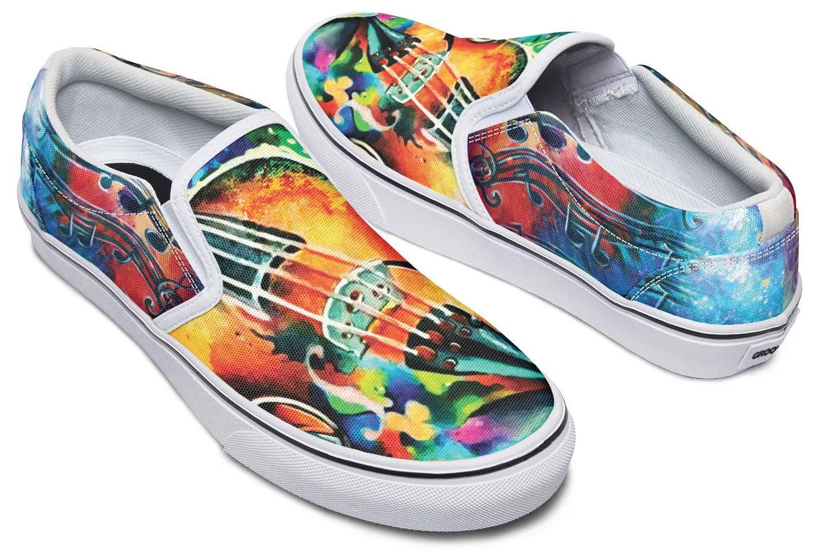 Artistic Violin Slip-On Shoes