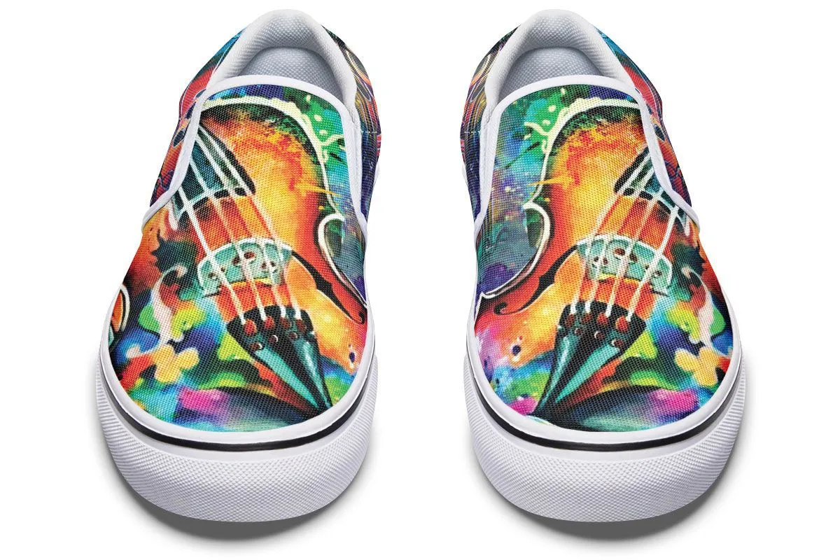 Artistic Violin Slip-On Shoes