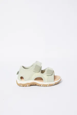 Baby Boys Green Casual Sandal