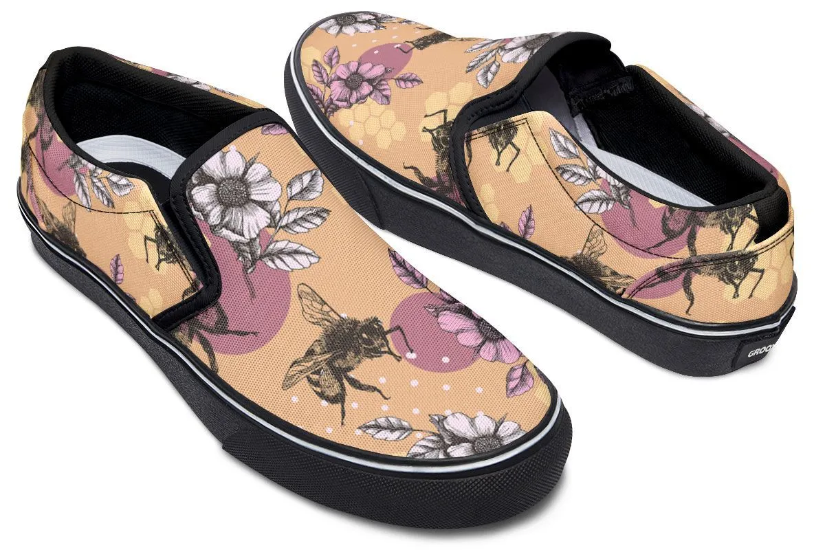 Bee Mine Slip-On Shoes