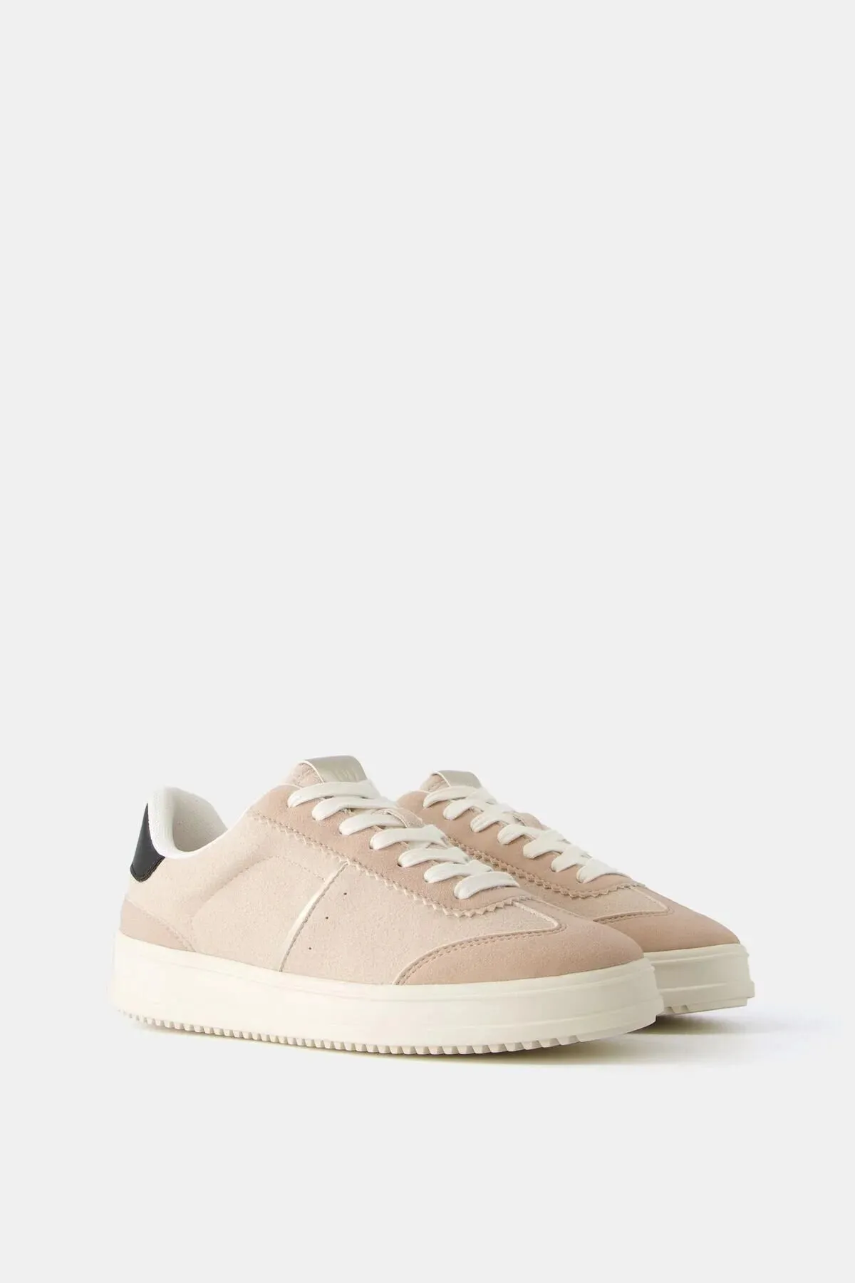 Bershka Women's Retro Contrast Sneakers