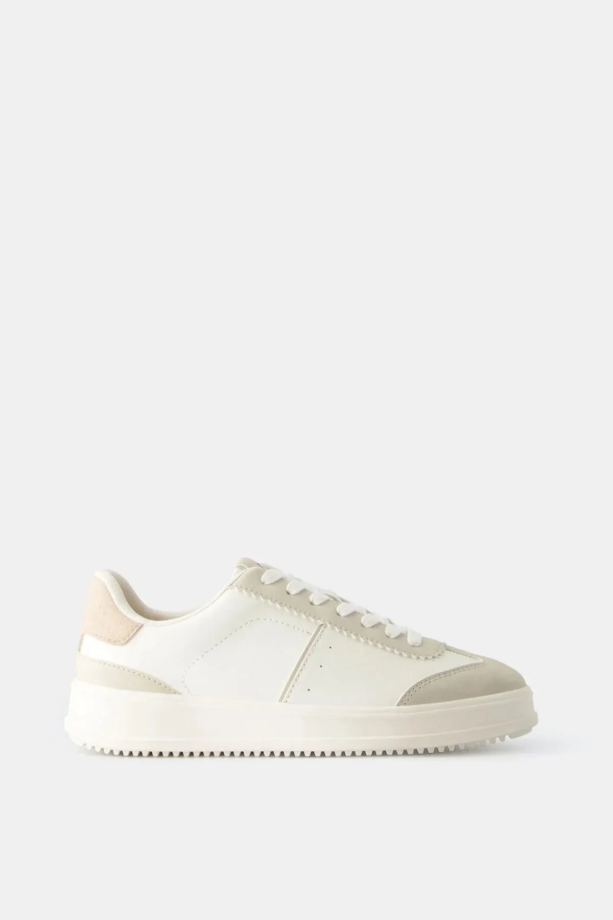 Bershka Women's Retro Contrast Sneakers