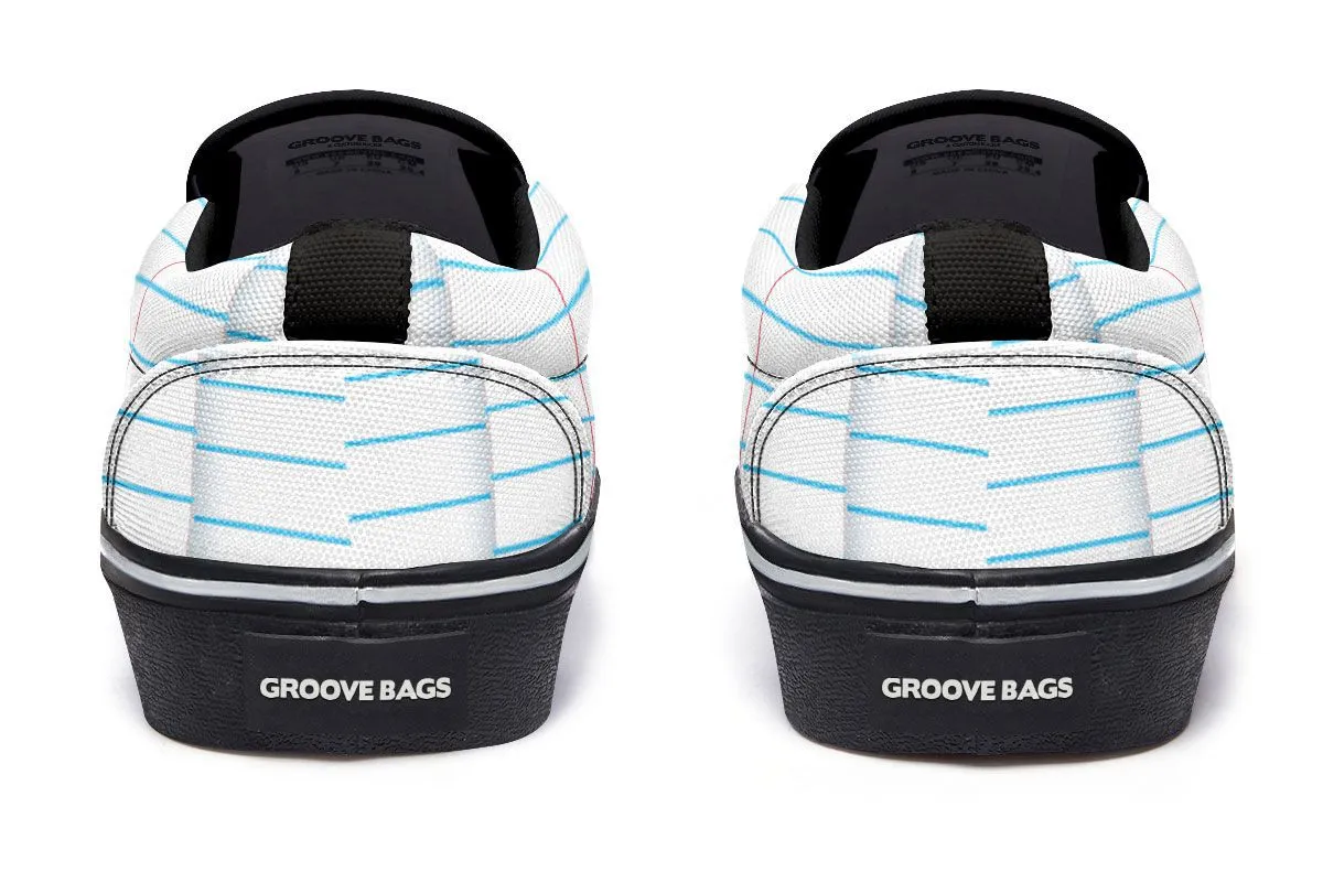 Binder Paper Slip-On Shoes