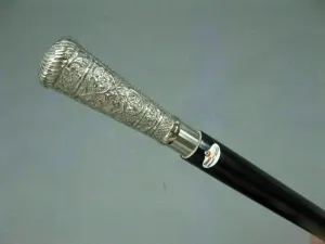 Black Stick handmade Victorian Men women Walking cane