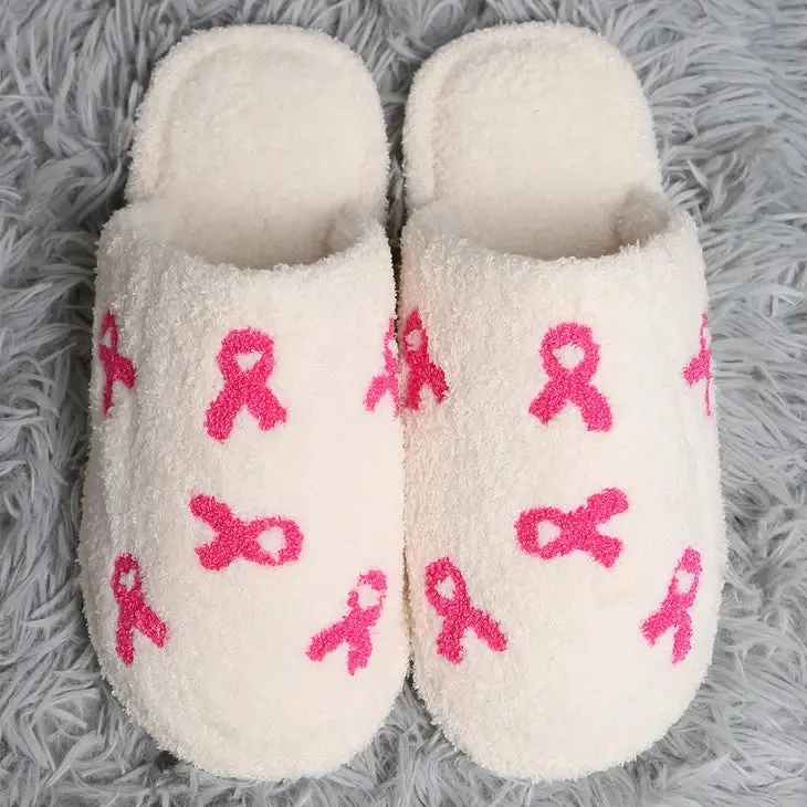 Breast Cancer Slippers