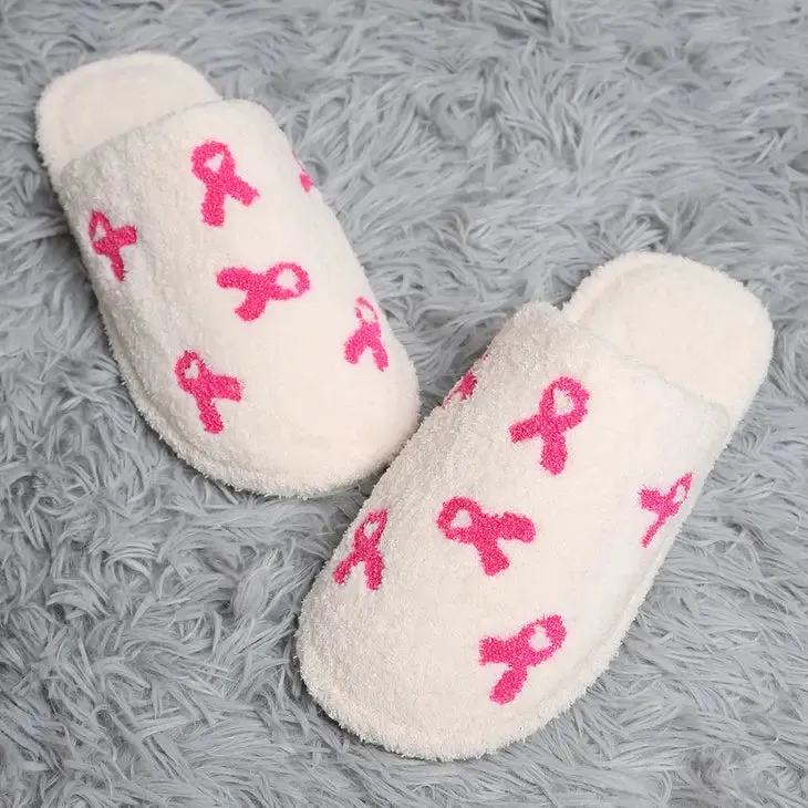 Breast Cancer Slippers