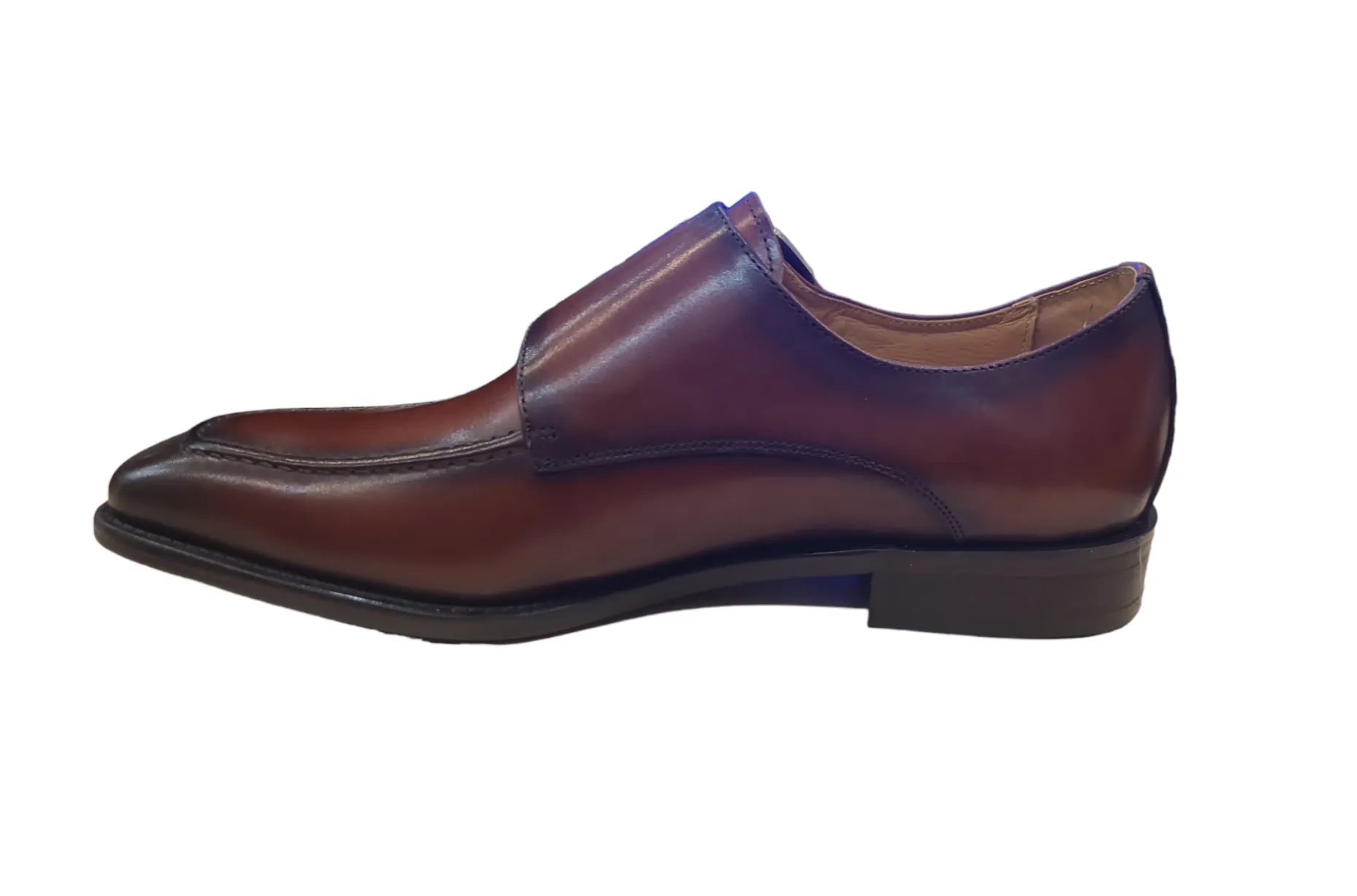 Carrucci Two Tones Side Strap Shoes