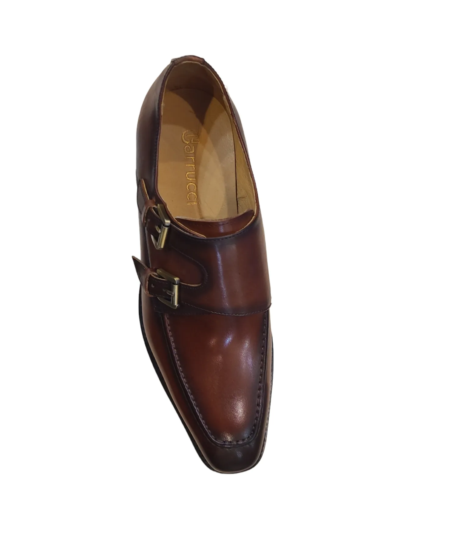 Carrucci Two Tones Side Strap Shoes