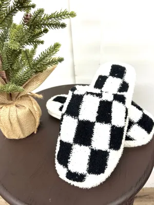 Checkerboard Slippers