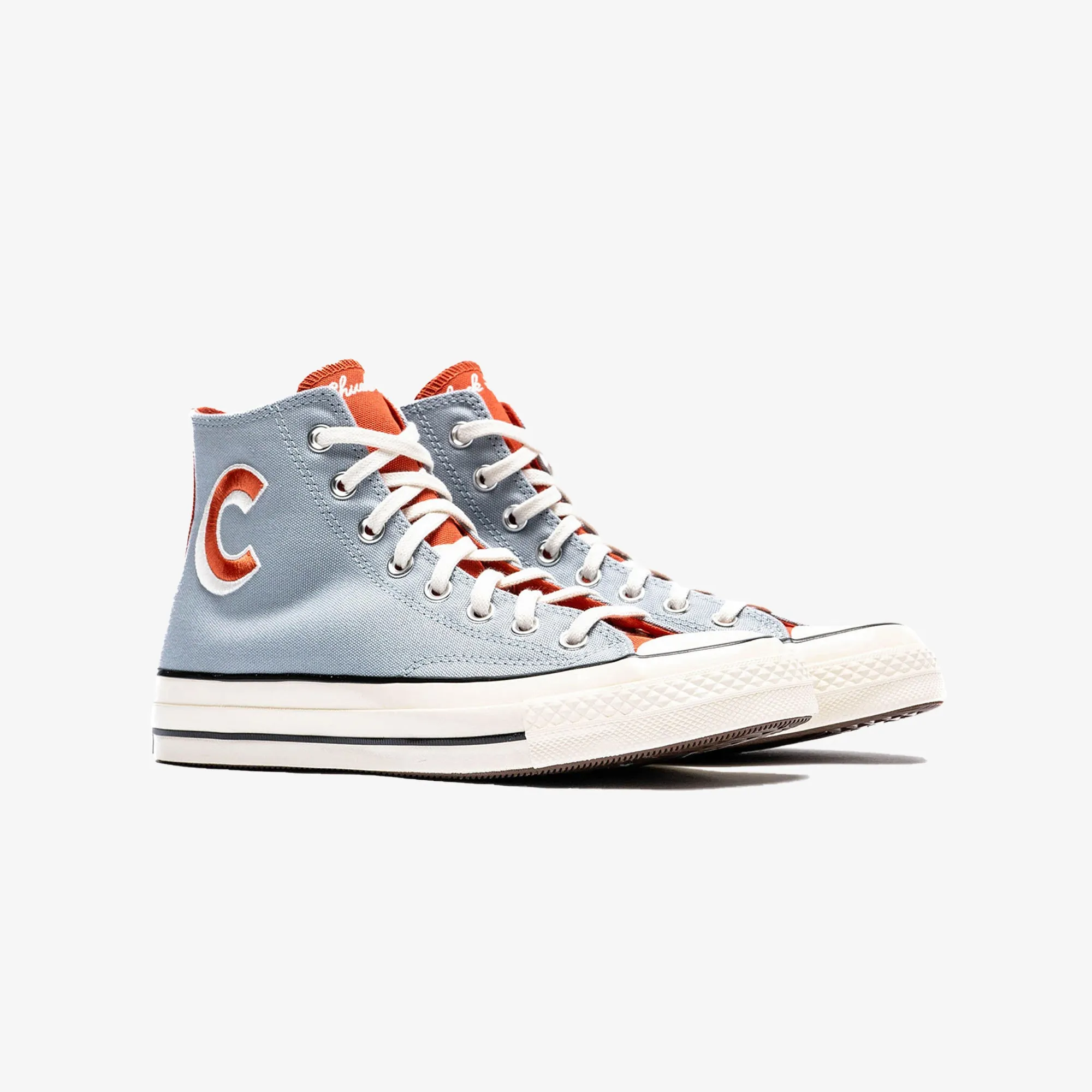 Converse | CHUCK 70 HI  { BLUE/SILVER