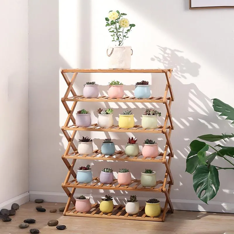 Danica - Bamboo Multi-Level Shoe Rack