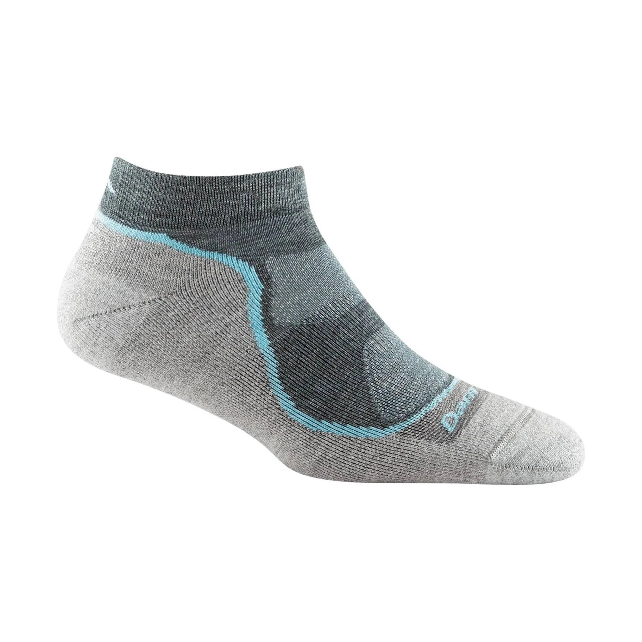 Darn Tough Women's No Show Lightweight Socks - Slate