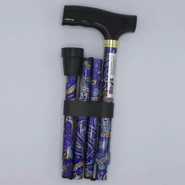 Days Folding Floral Walking Stick