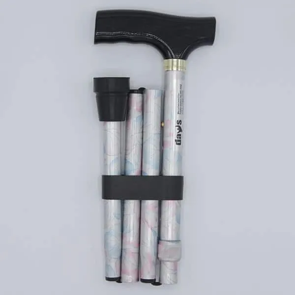 Days Folding Floral Walking Stick