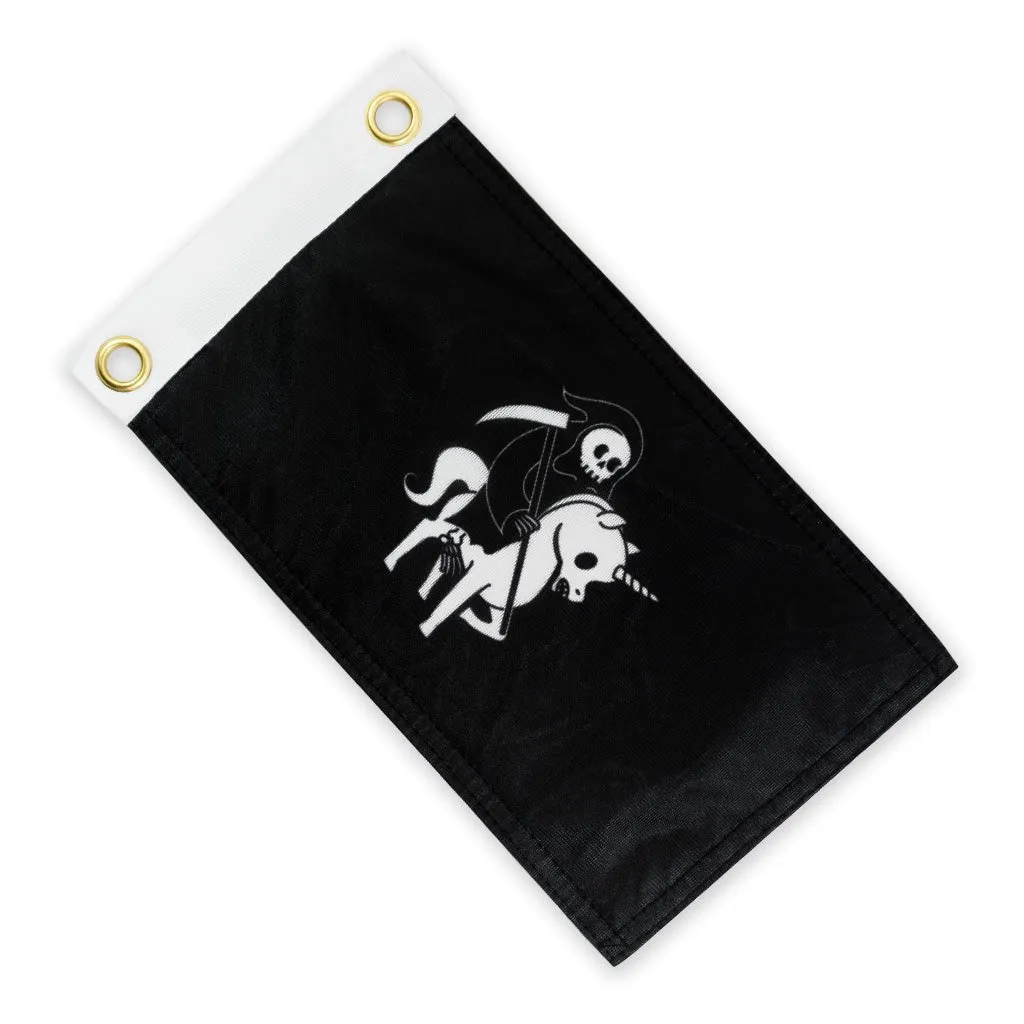 Death Rides a Unicorn Expedition Flag