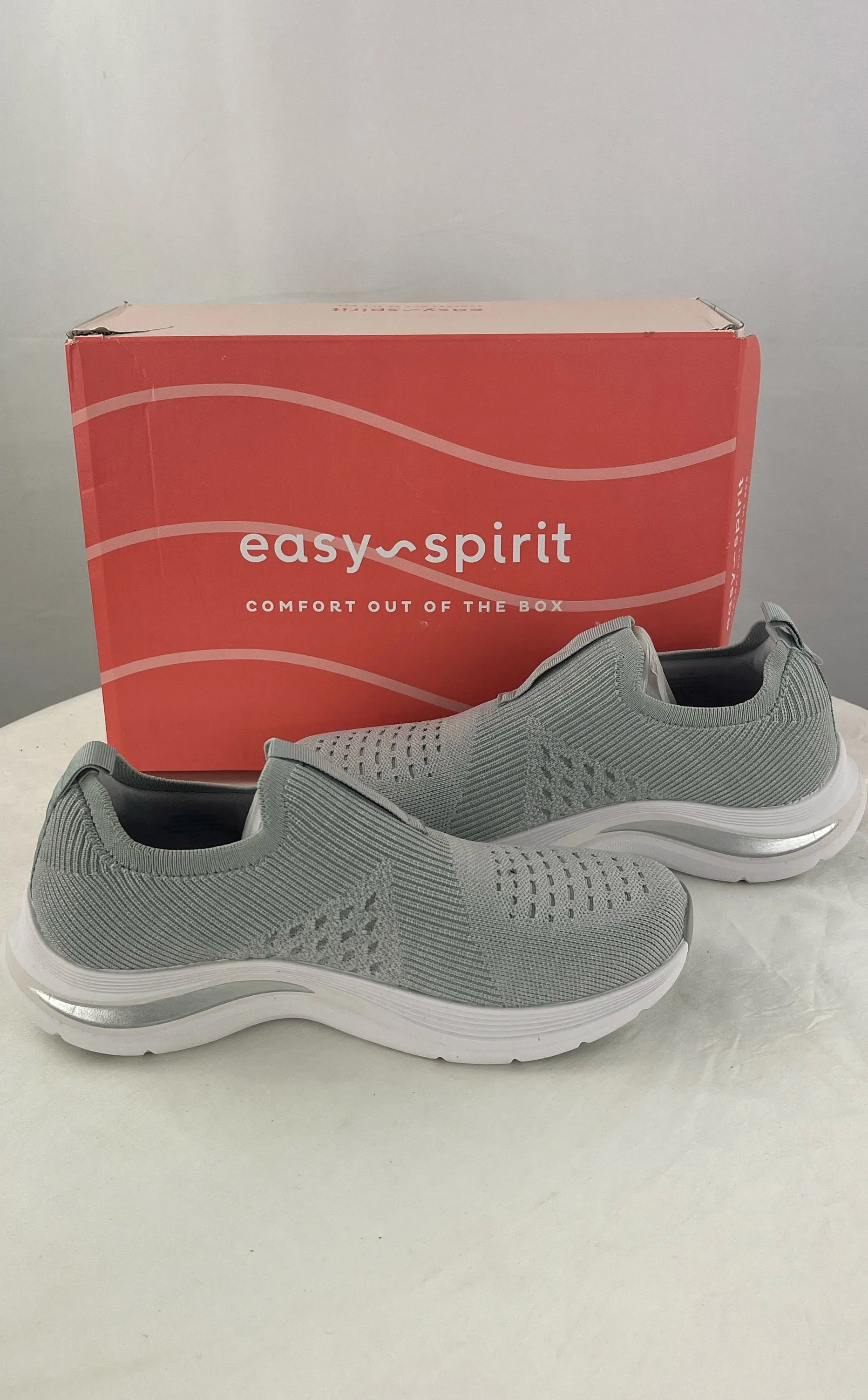 Easy Spirit Women's Denise Austin Easy Walk Walking Shoes Gray Size 7.5M NIB