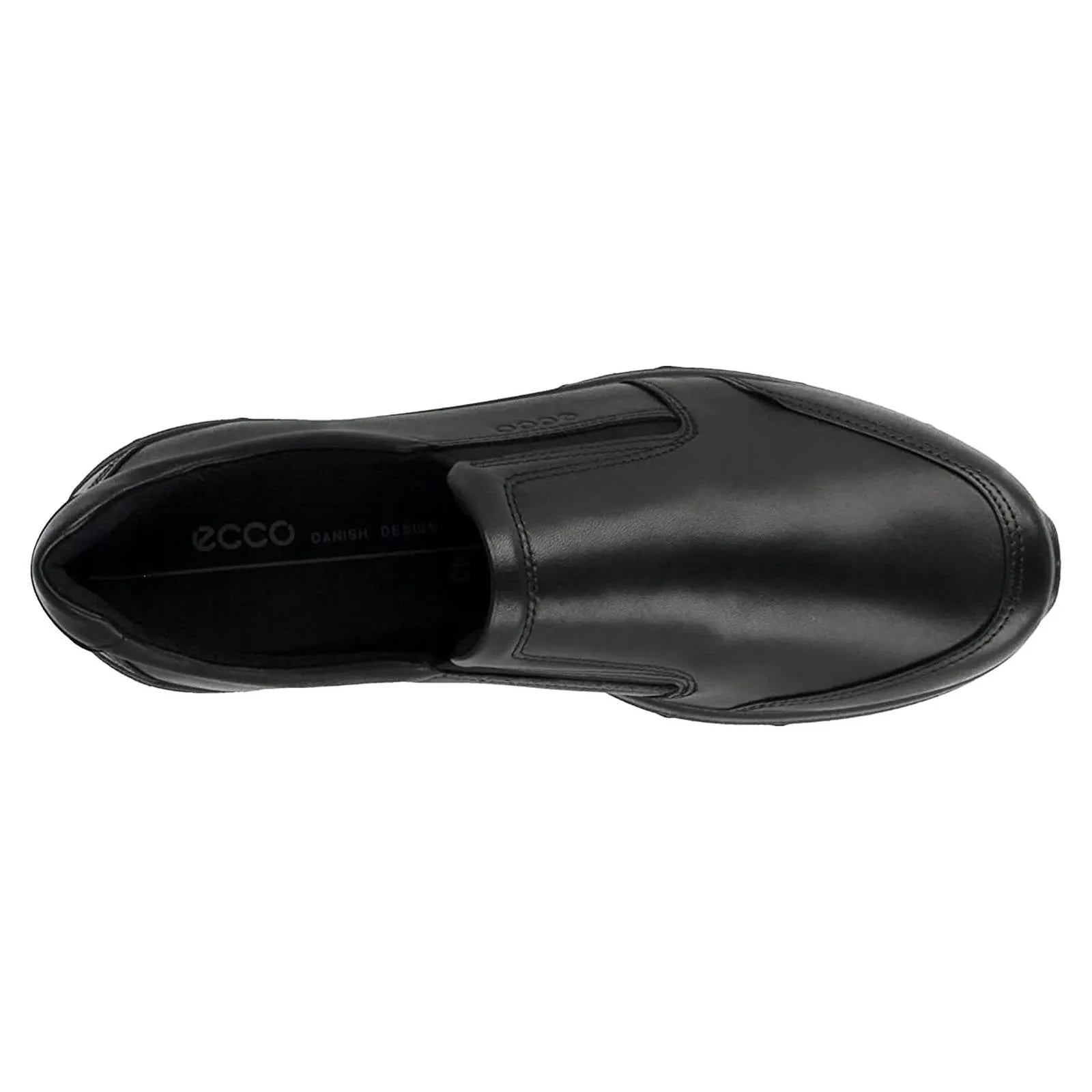 Ecco Mens Shoes Irving 511684 Casual Slip-On Low-Profile Elasticated leather - UK 9-9.5