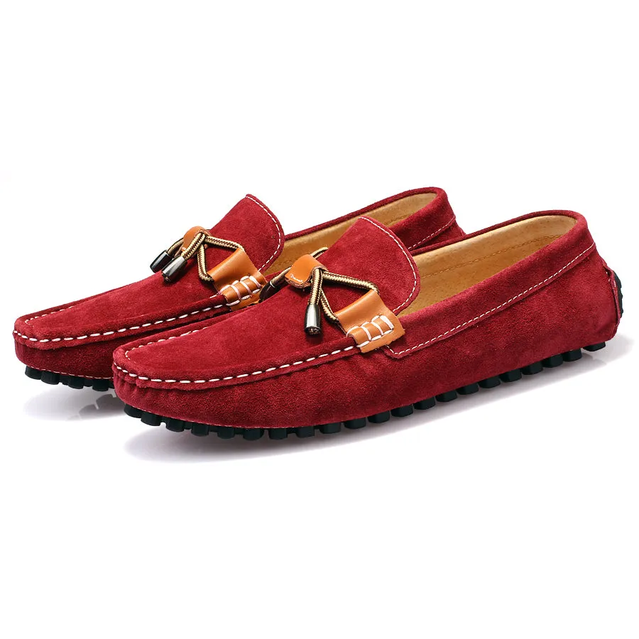 Elegant Suede Slip-On Loafers