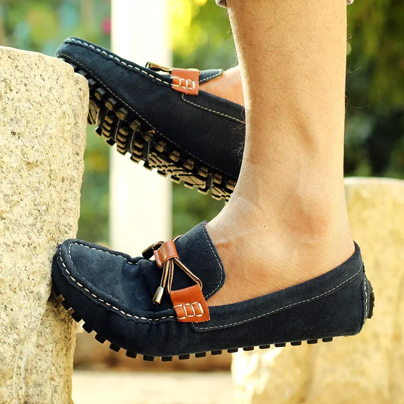 Elegant Suede Slip-On Loafers