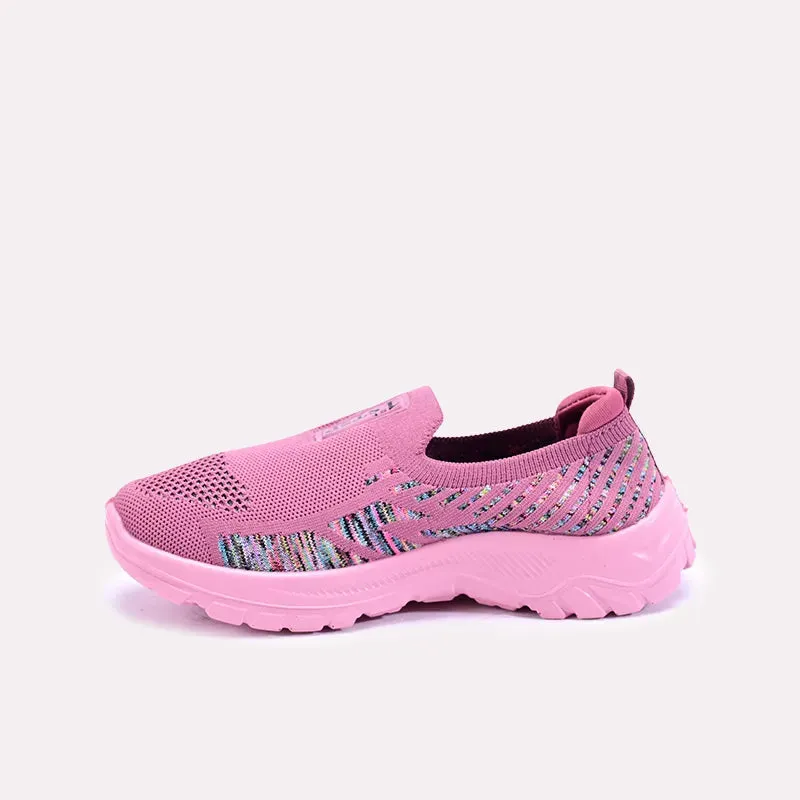 Eloise Pink Slip On Sneakers 0440717