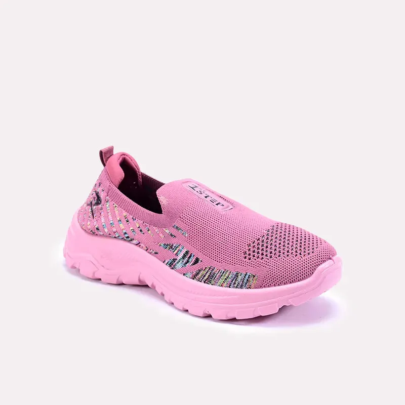 Eloise Pink Slip On Sneakers 0440717