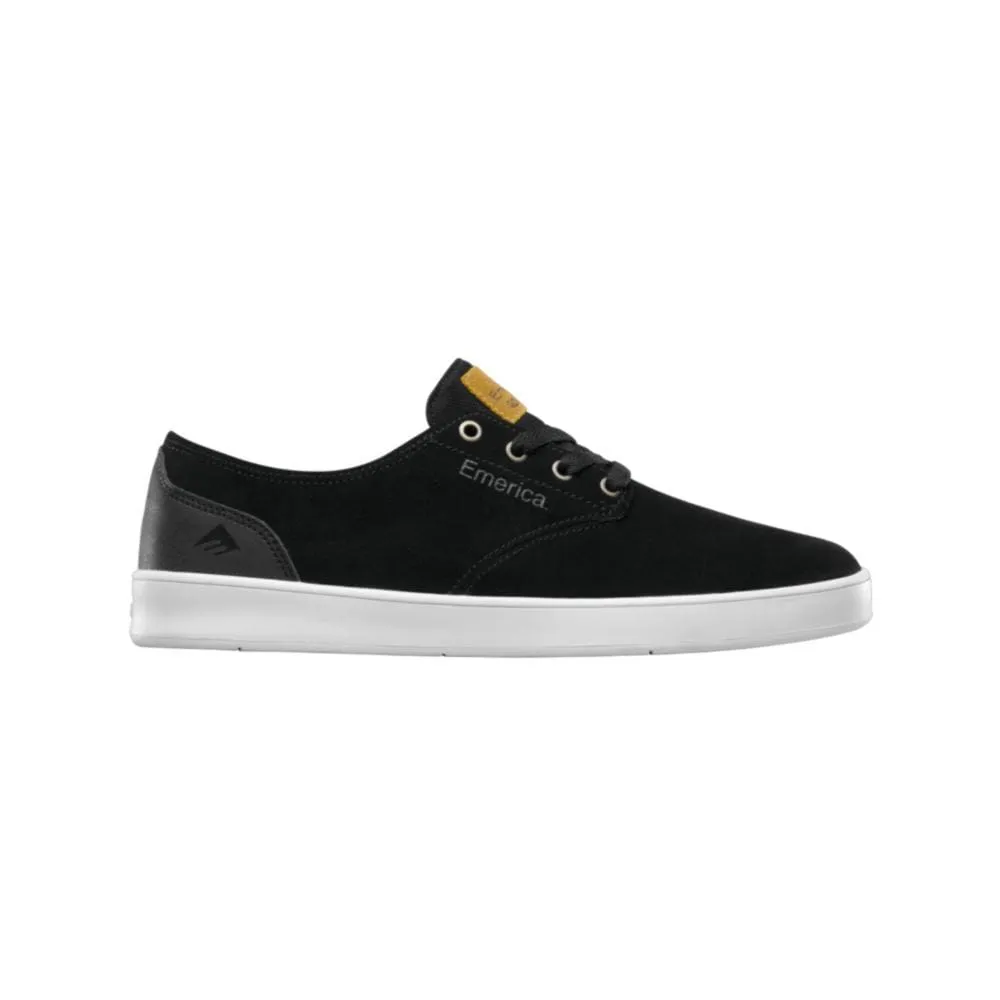 Emerica Mens The Romero Laced Black Black White