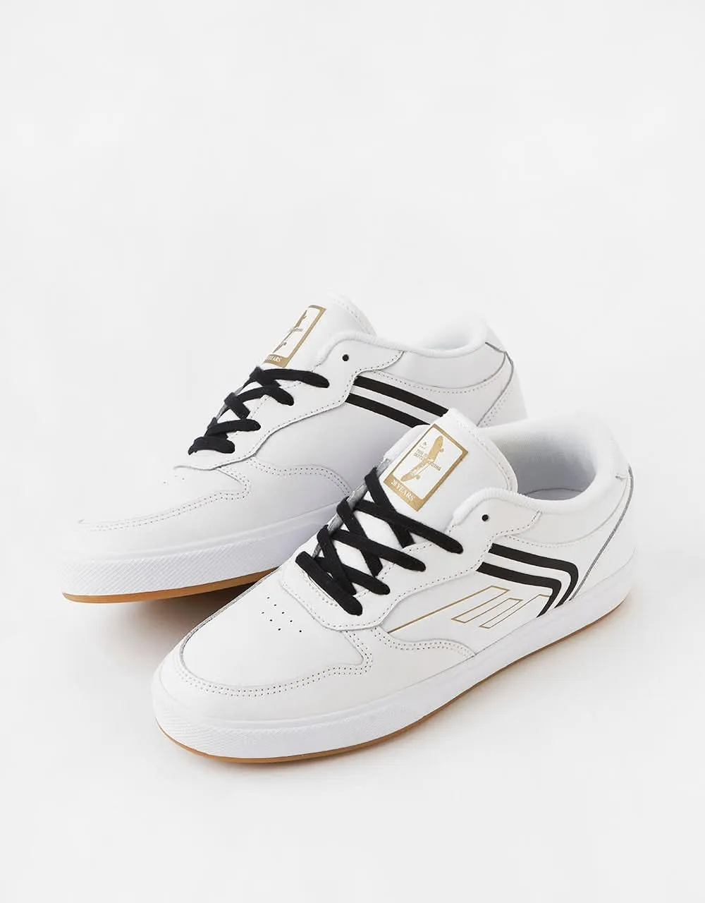 Emerica x This is Skateboarding KSL G6 Skate Shoes - White/Black