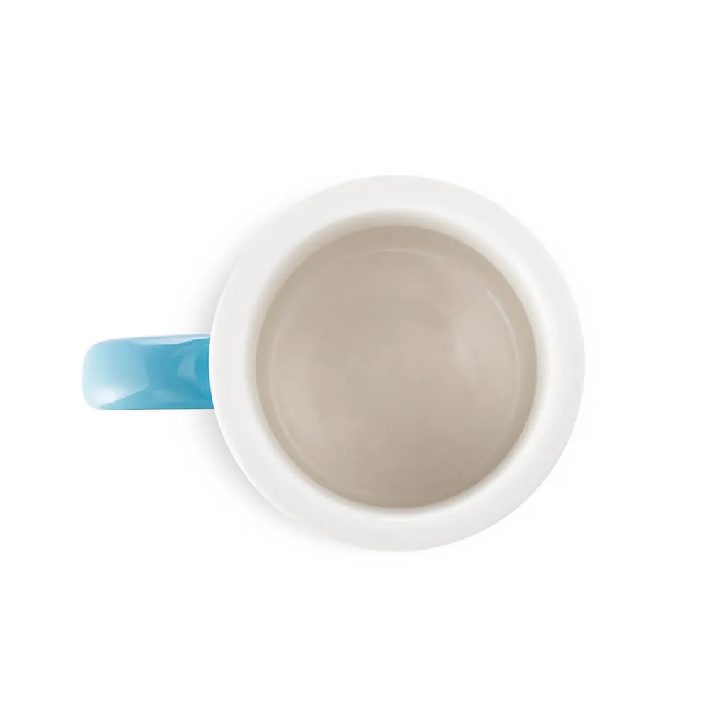 Espresso Parts Porcelain Diner Mug - Blue (10oz/305ml)