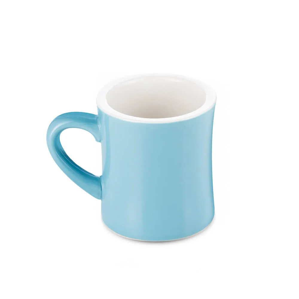 Espresso Parts Porcelain Diner Mug - Blue (10oz/305ml)