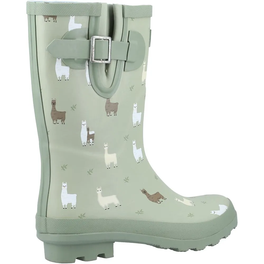 Farmyard Mid Wellingtons Alpaca