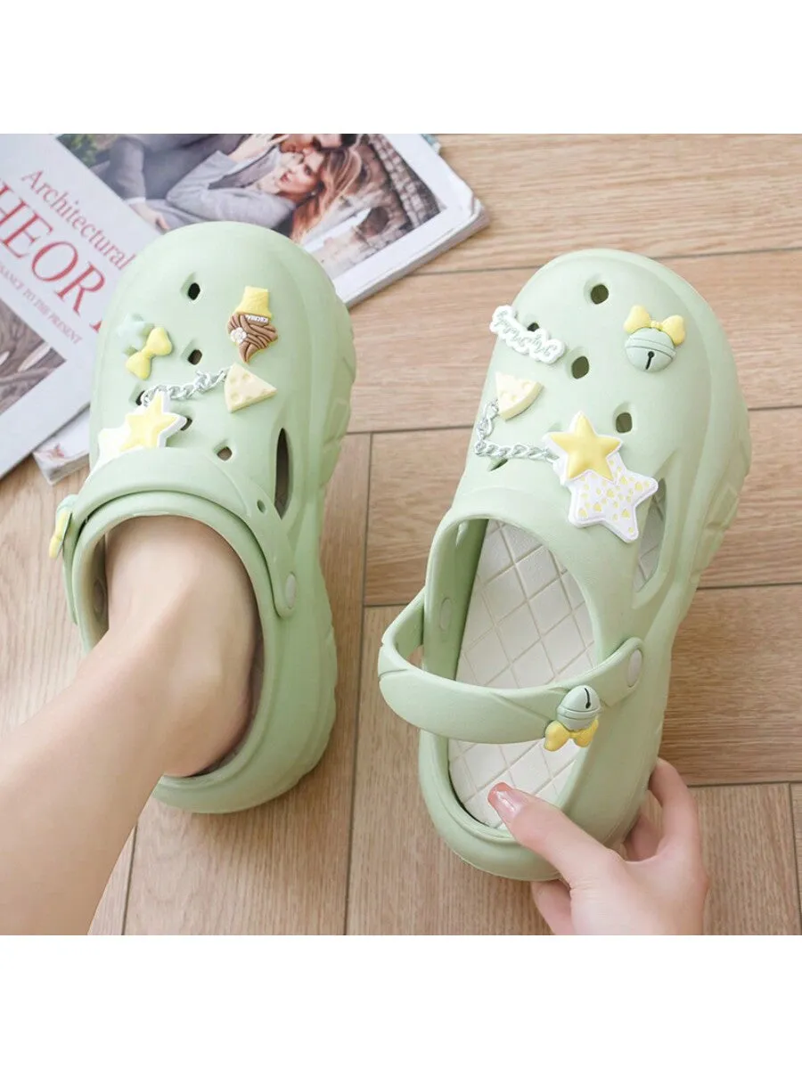 Fashionable Thick-Soled Hollow Out Shoes for Women